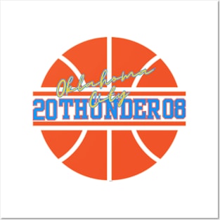 oklahoma city thunder basketball Posters and Art